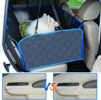 Dog Car Seat Cover Waterproof Durable Anti-Scratch Nonslip Back Seat Dog Travel Hammock