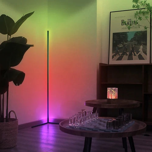 Minimalist Corner RGB Floor Lamp