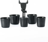 Universal Cup Holder Phone Mount Cradle for Car, Compatible with iPhone, Samsung, Other Cell Phones