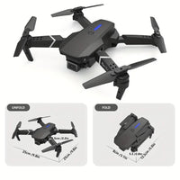 Drone With Camera for Adults Beginners Kids, Foldable RC Quadcopter, Toys Drone, 1080P FPV Video, One Key Start, Headless Mode, Waypoints fly, 360° Flips
