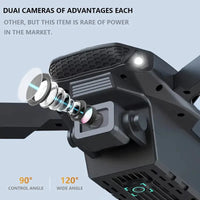 Drone With Camera for Adults Beginners Kids, Foldable RC Quadcopter, Toys Drone, 1080P FPV Video, One Key Start, Headless Mode, Waypoints fly, 360° Flips
