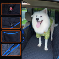 Dog Car Seat Cover Waterproof Durable Anti-Scratch Nonslip Back Seat Dog Travel Hammock