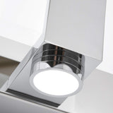 SolfArt Bathroom Vanity Light Fixture Dimmable LED 3 Lights Modern Polished Chrome