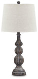 BoboMoMo Farmhouse Table Lamp Set of 2, USB Port