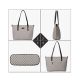 Vaccato Synthetic Leather Shoulder Bag Purse, Cosmetic Crossbody Bag, Coin Purse, Beige / Brown