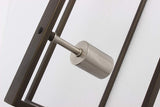 Mega Lighting 4-Light Island Pendant, Aged Bronze with Brushed Nickel Accents