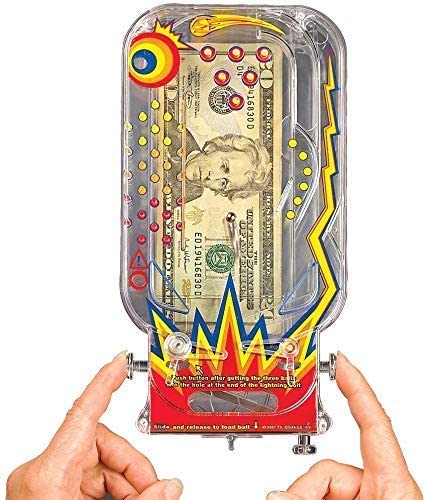 BILZ Money Puzzle - Cosmic Pinball for Cash, Gift Cards and Tickets, Fun Reusable Game