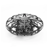 Flying UFO Mini Toy Drone for Kids,Hand Operated, LED Lights, Object Sensors