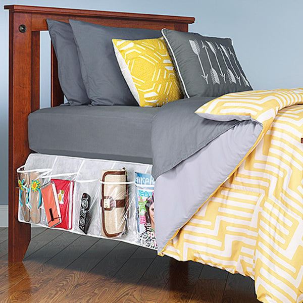 Bed Skirt Vinyl Pocket Organizer