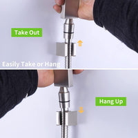Handheld Shower Head Holder, Angle Simple Brass Shower