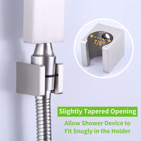 Handheld Shower Head Holder, Angle Simple Brass Shower