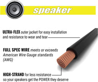 Carwires 18-AWG 9 Wire Car Speaker Wire (20 Feet / 6.09 Meters) True Spec, Soft Touch Color-Coded Cable with Polarity Markings. Great for Car Speaker Installations (SW9000-20)