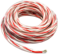 Carwires 12-AWG High-Strand Car Speaker Wire (25 Feet / 7.62 Meters) True Spec, Soft Touch Cable with Polarity Markings. Great for Car Audio Speaker Installations (SW2000-25)