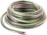 Carwires 18-AWG 9 Wire Car Speaker Wire (20 Feet / 6.09 Meters) True Spec, Soft Touch Color-Coded Cable with Polarity Markings. Great for Car Speaker Installations (SW9000-20)