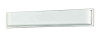 Mega Lighting Vanity Wall Lamp Brushed Nickel / Acrylic (1) 26W LED Panel