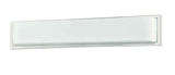 Mega Lighting Vanity Wall Lamp Brushed Nickel / Acrylic (1) 26W LED Panel