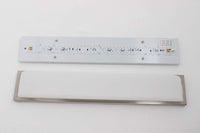 Mega Lighting Vanity Wall Lamp Brushed Nickel / Acrylic (1) 26W LED Panel
