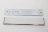 Mega Lighting Vanity Wall Lamp Brushed Nickel / Acrylic (1) 26W LED Panel