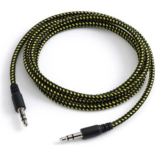 Carwires Mini-Jack Audio Cable 4 feet  (4 Color Options)