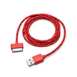 Carwires 30-PIN Charge & Sync Cable 4 Feet (3 Color Options)