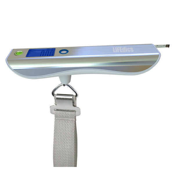 MWGears Portable Luggage Scale 110 LBS Capacity w/ Ruler