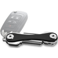 Premium Aluminum Alloy Compact Key Holder - Up To 12 Keys