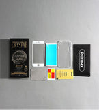 Crystal Set of Case and Tempered Glass for iPhone 7 / iPhone 7 Plus / iPhone 8 / iPhone 8 Plus