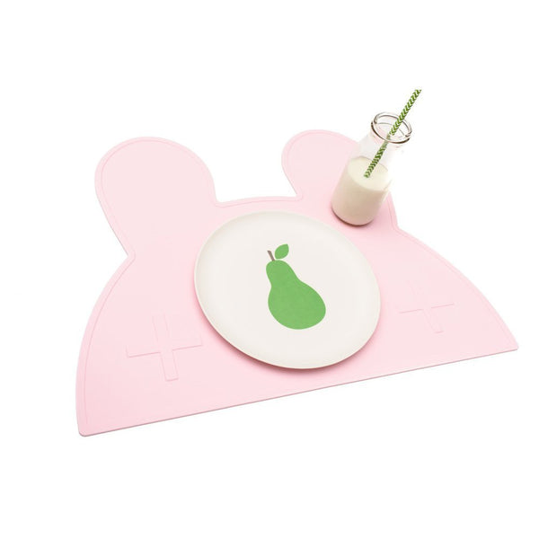 GrowRight Kid Safe Silicone Rabbit Table Place Mat