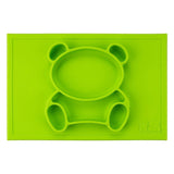 GrowRight Kid Safe Silicone Bear Table Place Mat