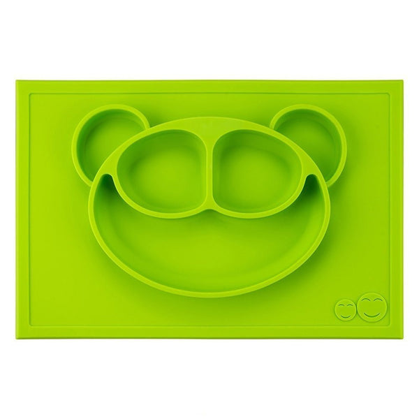 GrowRight Kid Safe Silicone Monkey Table Place Mat