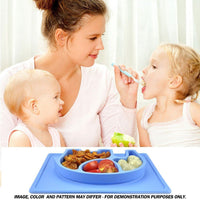 GrowRight Kid Safe Silicone Monkey Table Place Mat