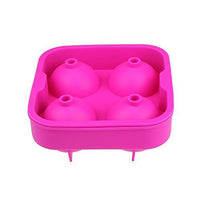 Giant (4.5cm) Party Size BPA free Silicon Ice Ball Tray  (4 Color Options)