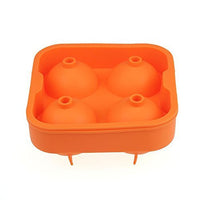 Giant (4.5cm) Party Size BPA free Silicon Ice Ball Tray  (4 Color Options)