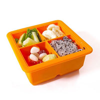 Giant Party Size Silicon Ice Tray and Food Saver 2" Cubes