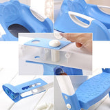 GrowRight Removable Potty Training Seat with Step Ladder