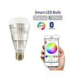 MWGEARS 10w Bluetooth Smart LED Light Bulb - Smartphone Controlled