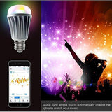 MWGEARS 7.5w Bluetooth Mesh LED Light Bulb - Smartphone Controlled