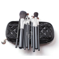 Urban Escape 10-Piece Professional Cosmetic Makeup Brushes Kit with Travel Pouch
