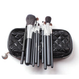 Urban Escape 10-Piece Professional Cosmetic Makeup Brushes Kit with Travel Pouch
