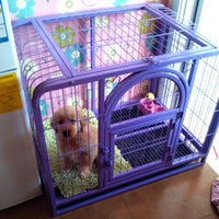 Paw Essentials 24in Heavy Duty Dog Cage / Pet Cage Crate Kennel w/ One Door and One Window