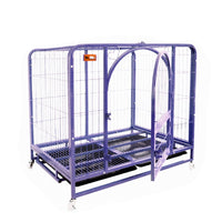 Paw Essentials 24in Heavy Duty Dog Cage / Pet Cage Crate Kennel w/ One Door and One Window