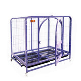 Paw Essentials 24in Heavy Duty Dog Cage / Pet Cage Crate Kennel w/ One Door and One Window