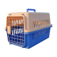 Paw Essentials 23" Pet Dog Cat Aviation Airline Travel Cage / Pet Carrier (Blue)