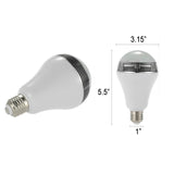 MWGEARS A108-LED 6w LED Bluetooth Smart LED Light Bulb w/ 3w Speaker