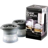 Green Earth Silicon Sphere Ice Molds 2.5" Cubes