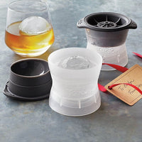 Green Earth Silicon Sphere Ice Molds 2.5" Cubes