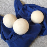 Green Earth Wool Dryer Balls by Smart Sheep 6-Pack XL (3")