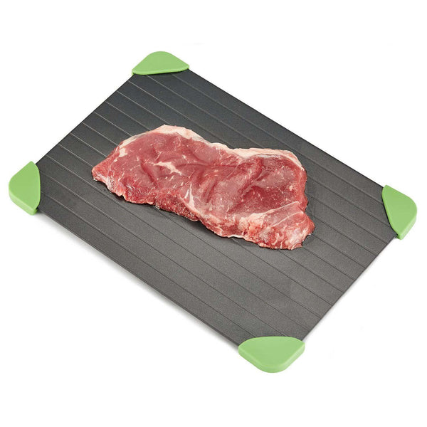 Aluminum Fast Thawing Defrosting Tray - The Safest Way to Defrost Quickly