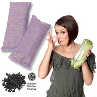 Green Earth Natural Bamboo Charcoal Air Purifying Bags, 2-Pack  (4 Color Options)