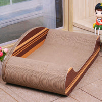 Paw Essentials Sofa Style Cardboard Cat Scratcher Cat Lounge